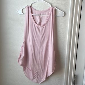 Pink workout tank